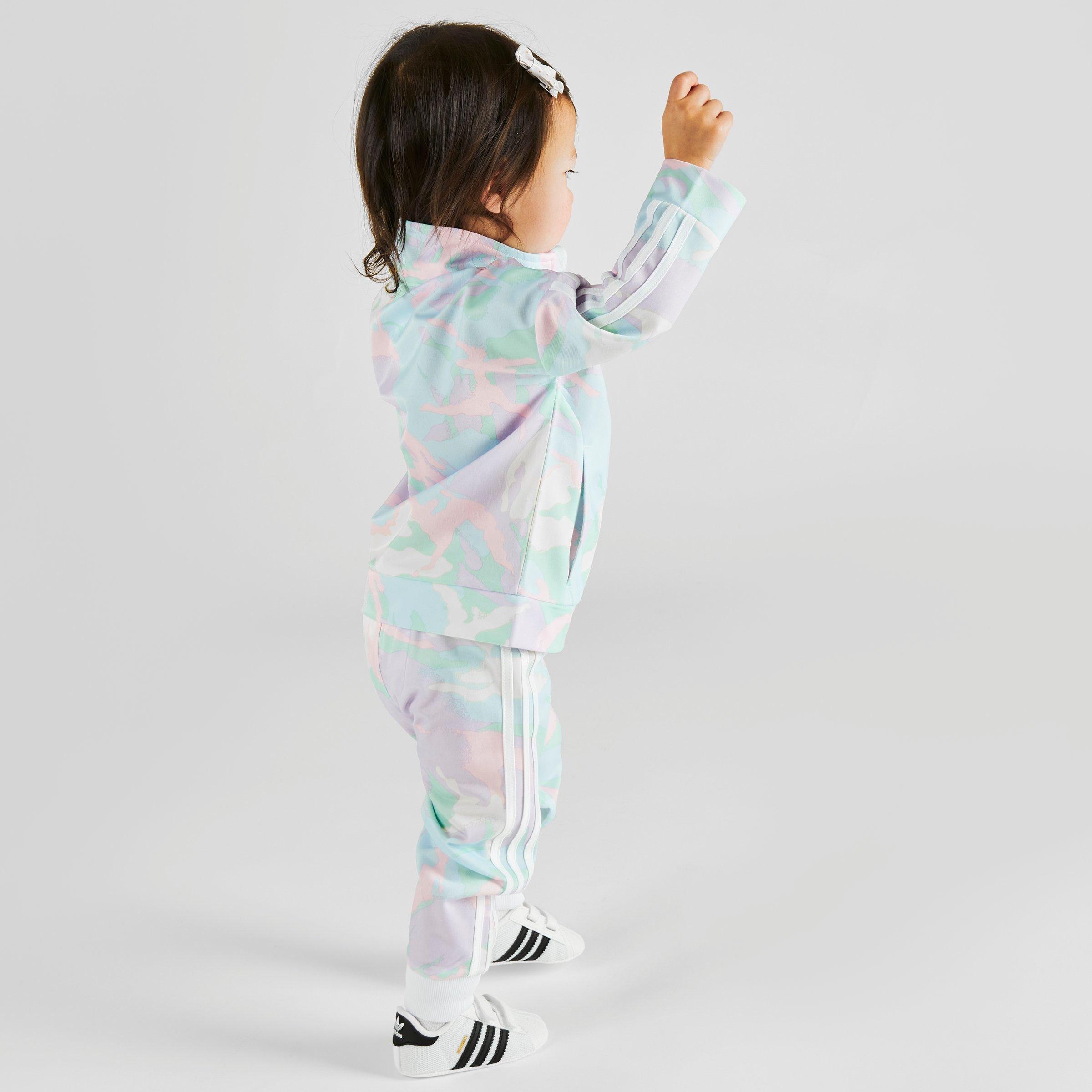 adidas originals linear overhead tracksuit infant