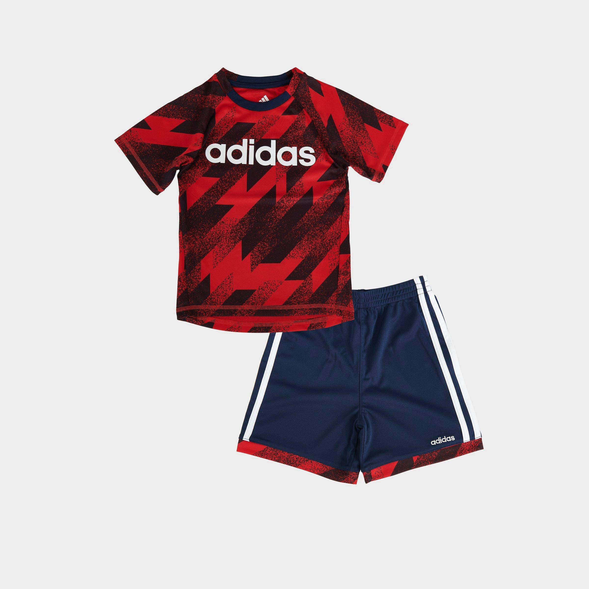 infant adidas short set