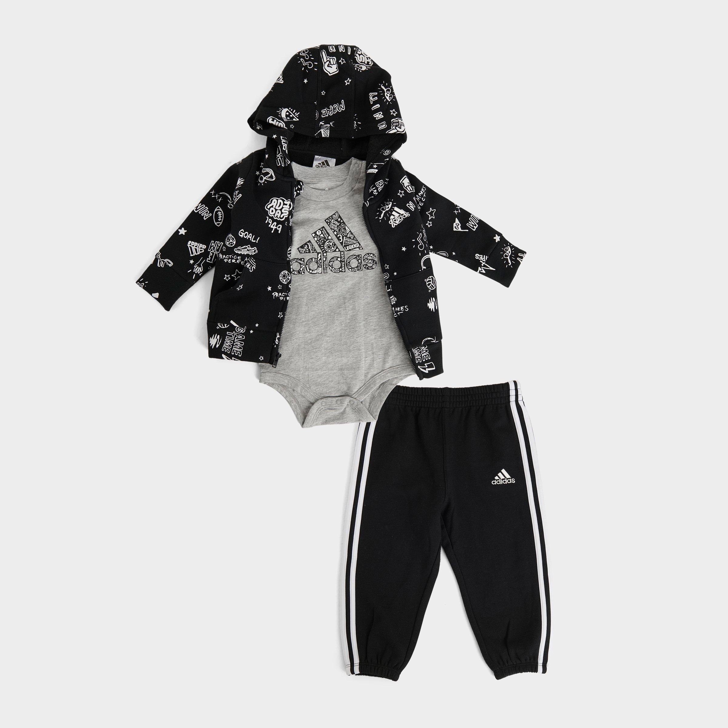 champion heritage hoodie and jogger set infant