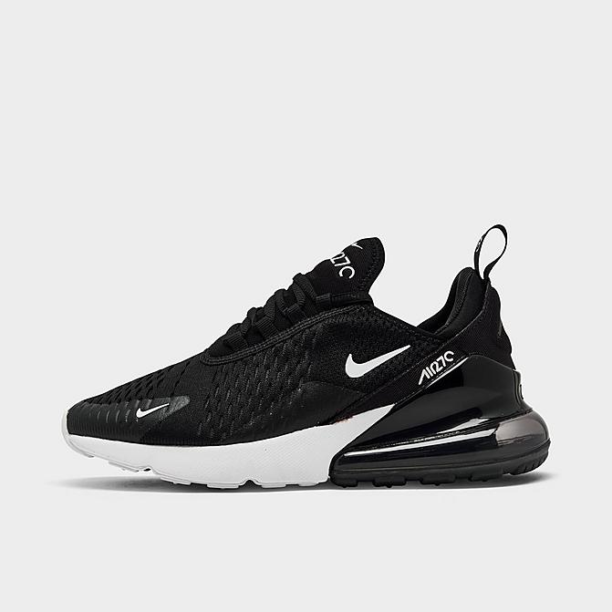 Right view of Women's Nike Air Max 270 Casual Shoes in Black/Anthracite/White Click to zoom