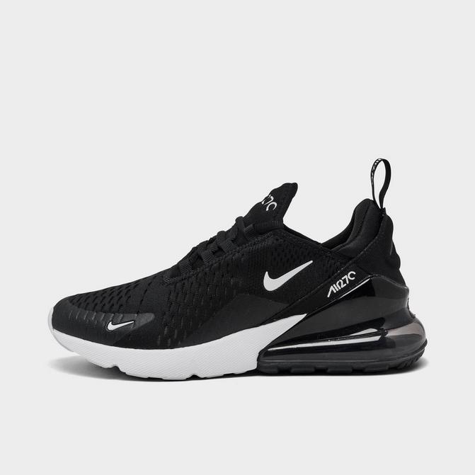 White and black nike 2025 air max 270 womens