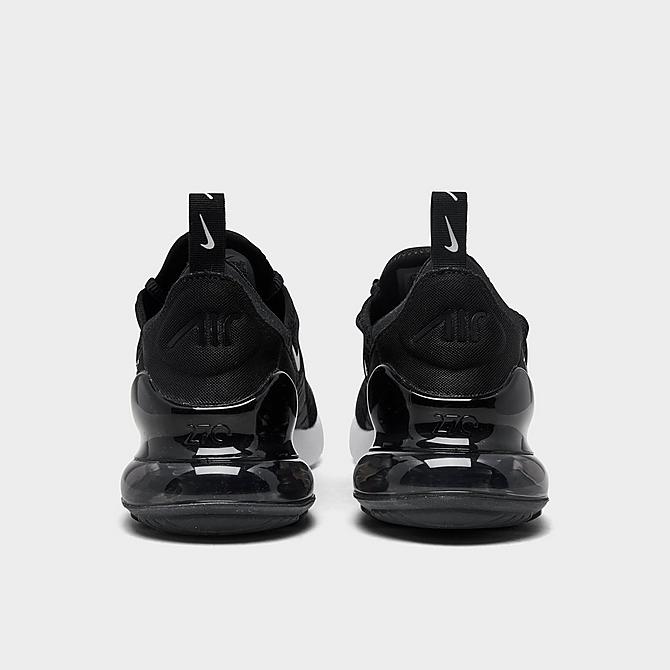 Left view of Women's Nike Air Max 270 Casual Shoes in Black/Anthracite/White Click to zoom