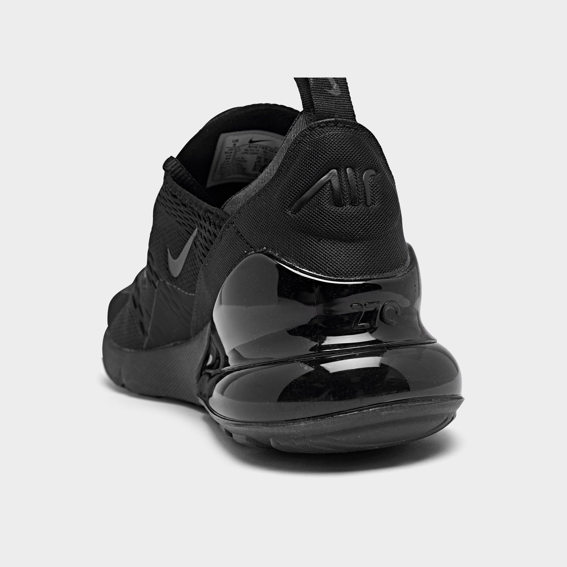 women's nike air max 270 casual shoes black