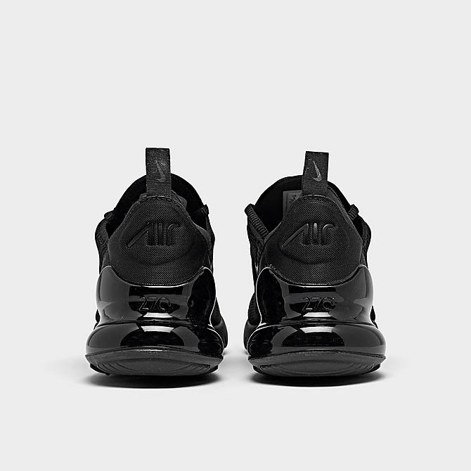 Left view of Women's Nike Air Max 270 Casual Shoes in Black/Black/Black Click to zoom