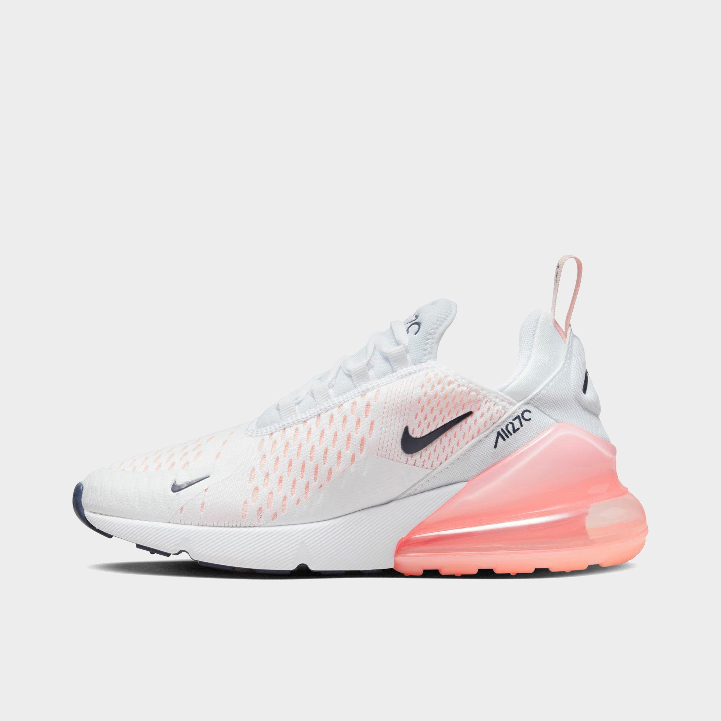 womens nike air max 270 white and pink