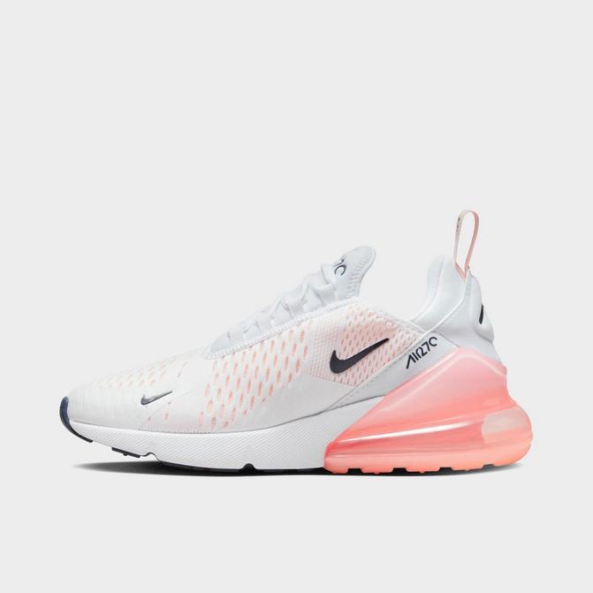 nike air max 270 pink and white