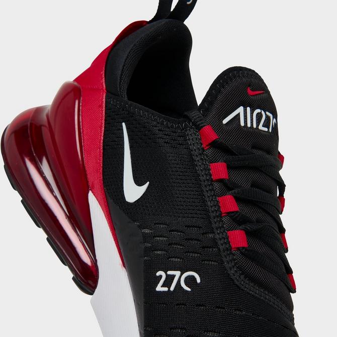 Nike shoes 270 black and red hotsell