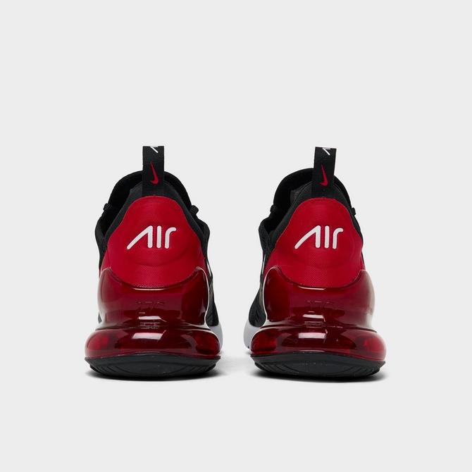 Nike air max 270 best sale black and red mens