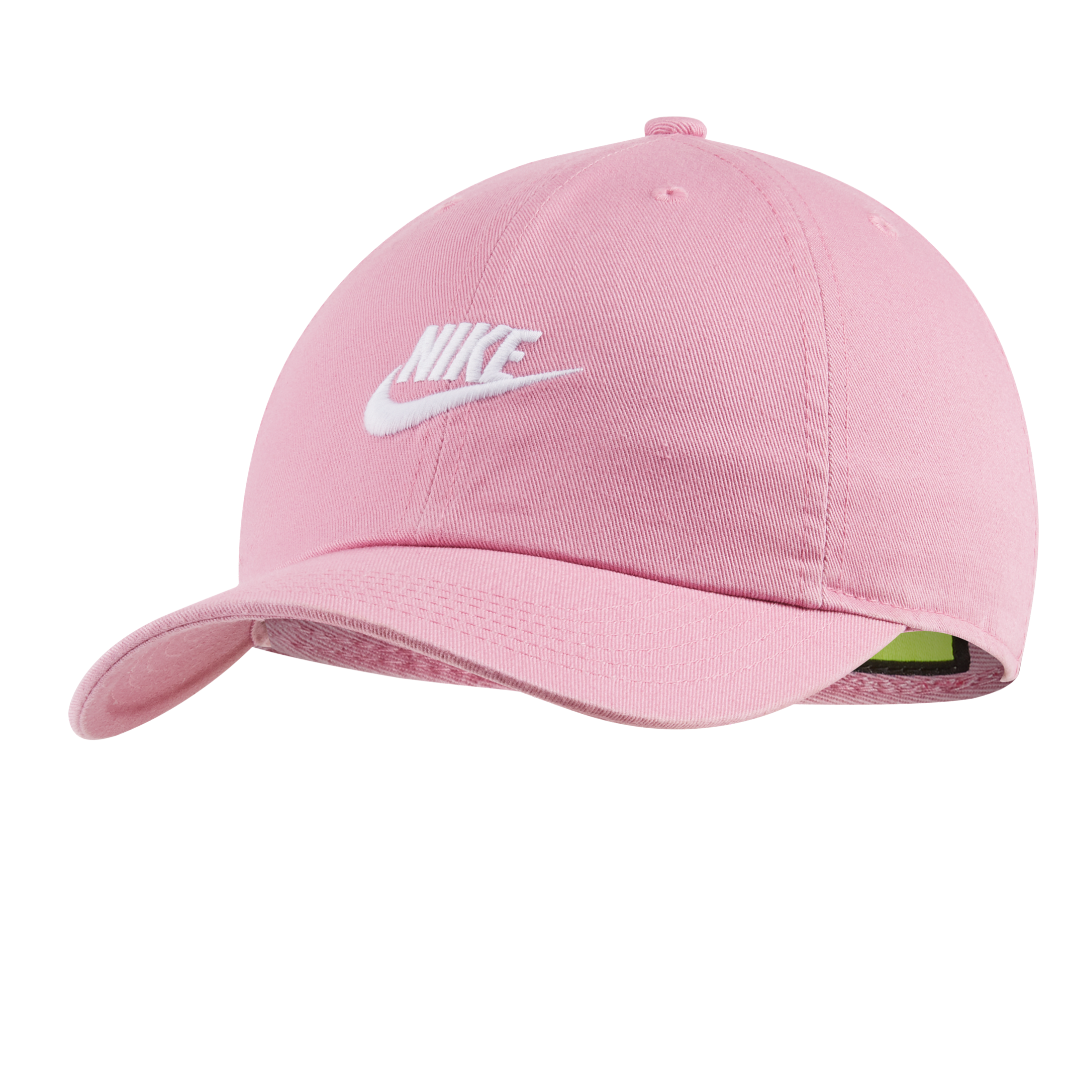 pink and white nike hat