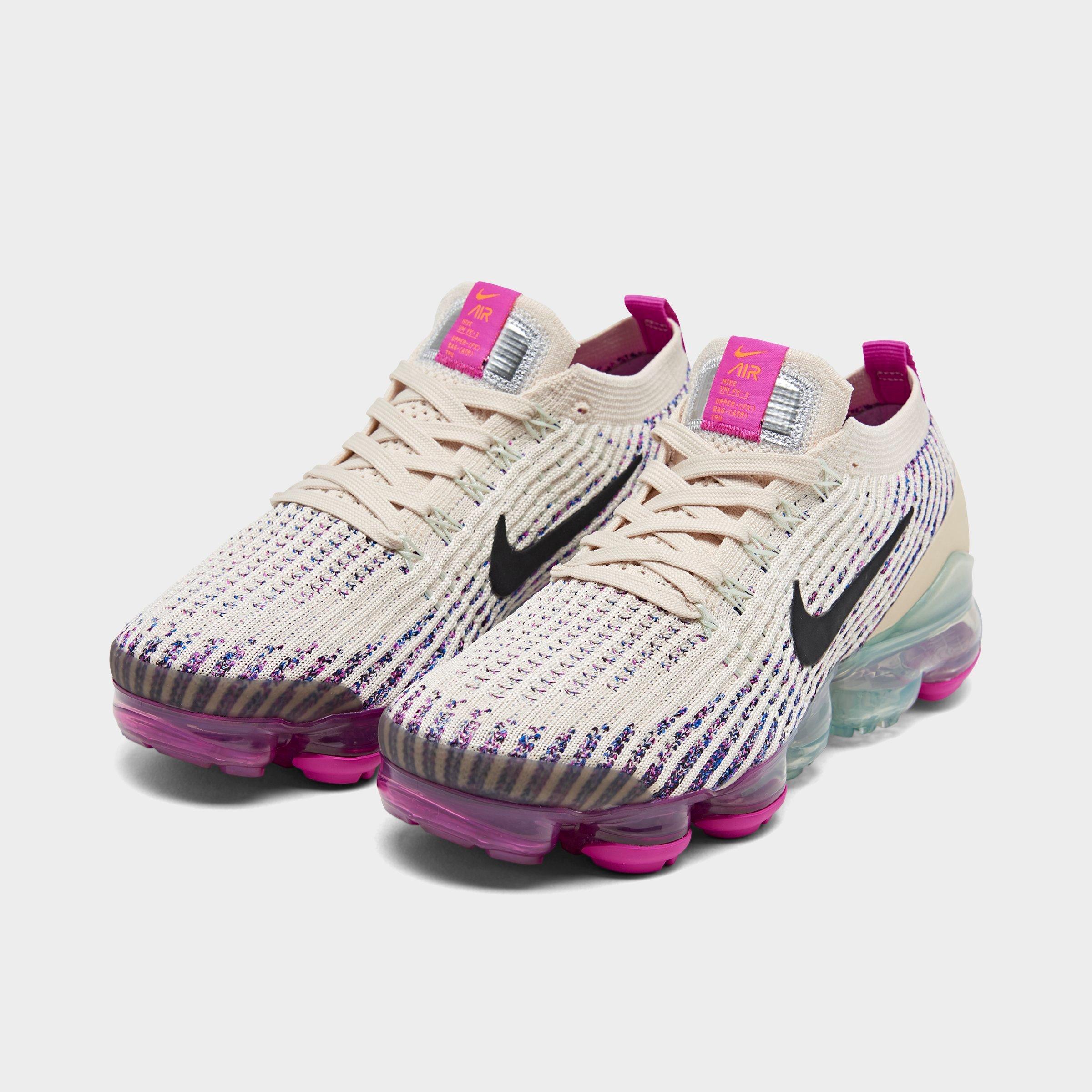 Women s Air Vapormax Flyknit 3 in True Whitebarely Volt