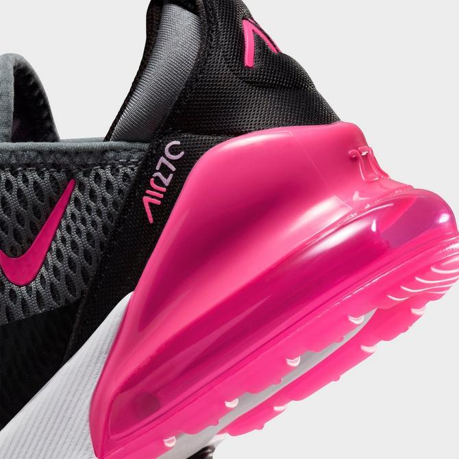 Nike air max 270 pink hot sale and black