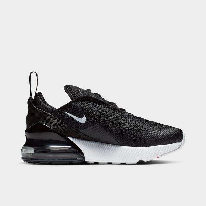 Nike Little Kids Air Max 270 Casual Shoes in Black Black Size 11.0