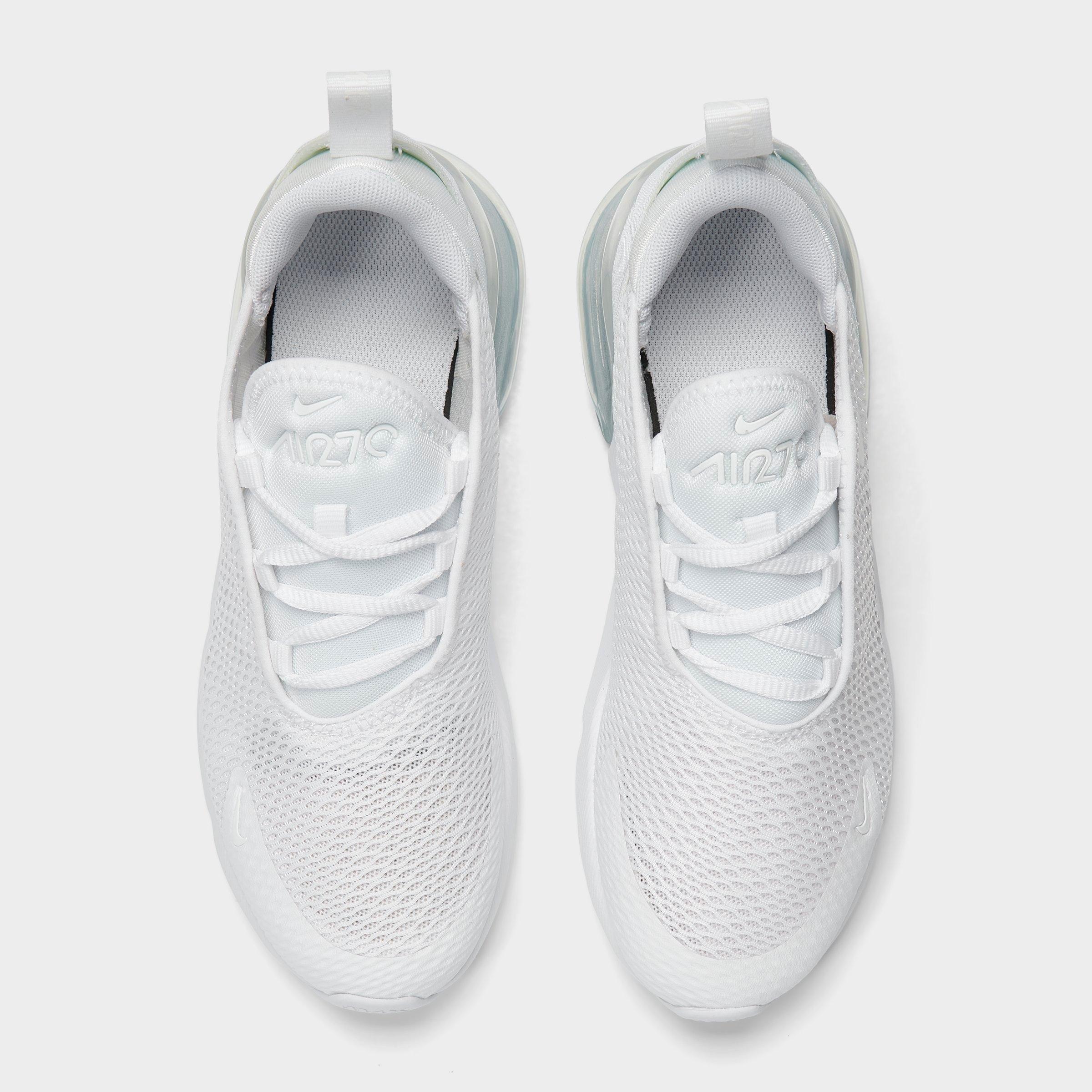 nike air max 270 boys white