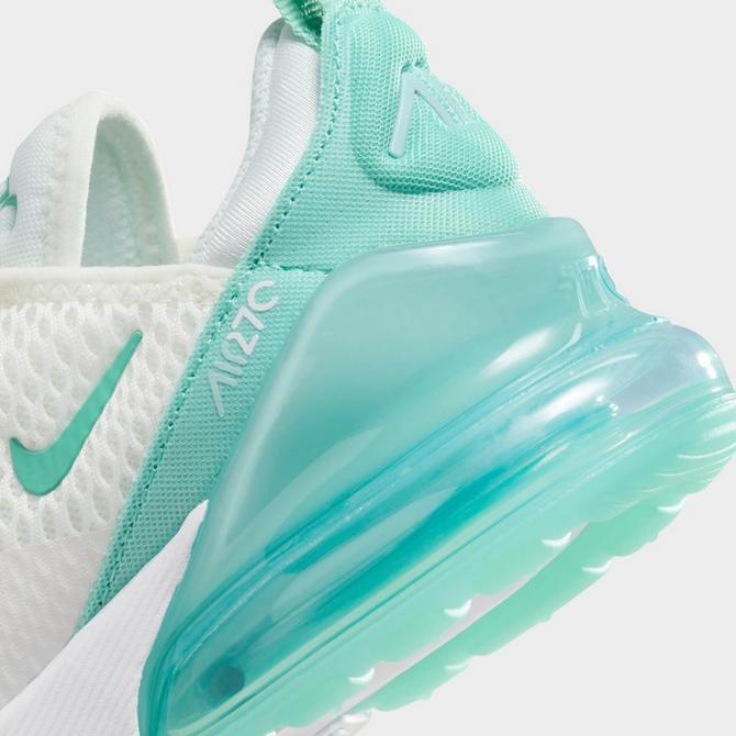 Nike air max 2024 270 teal and white