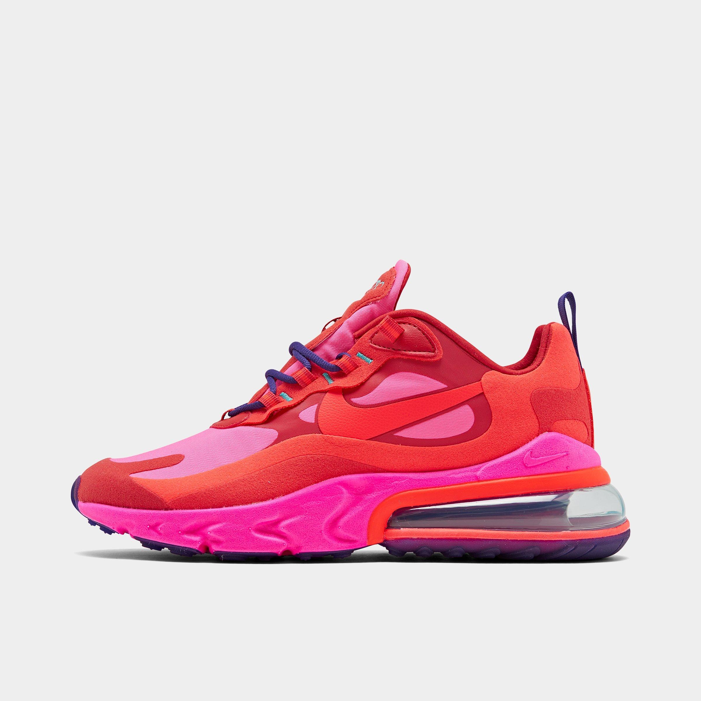 pink and red air max