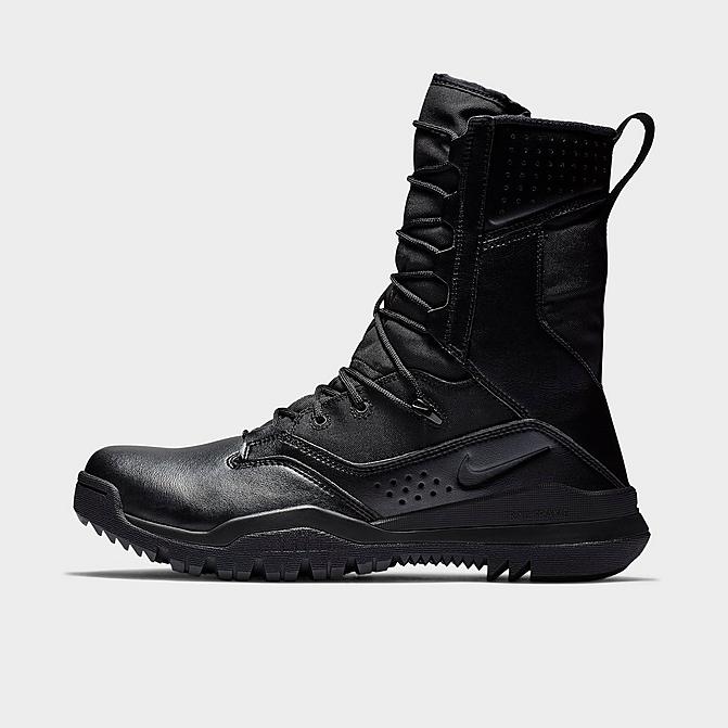 Right view of Men's Nike SFB 8-inch Field Boots in Black/Black Click to zoom