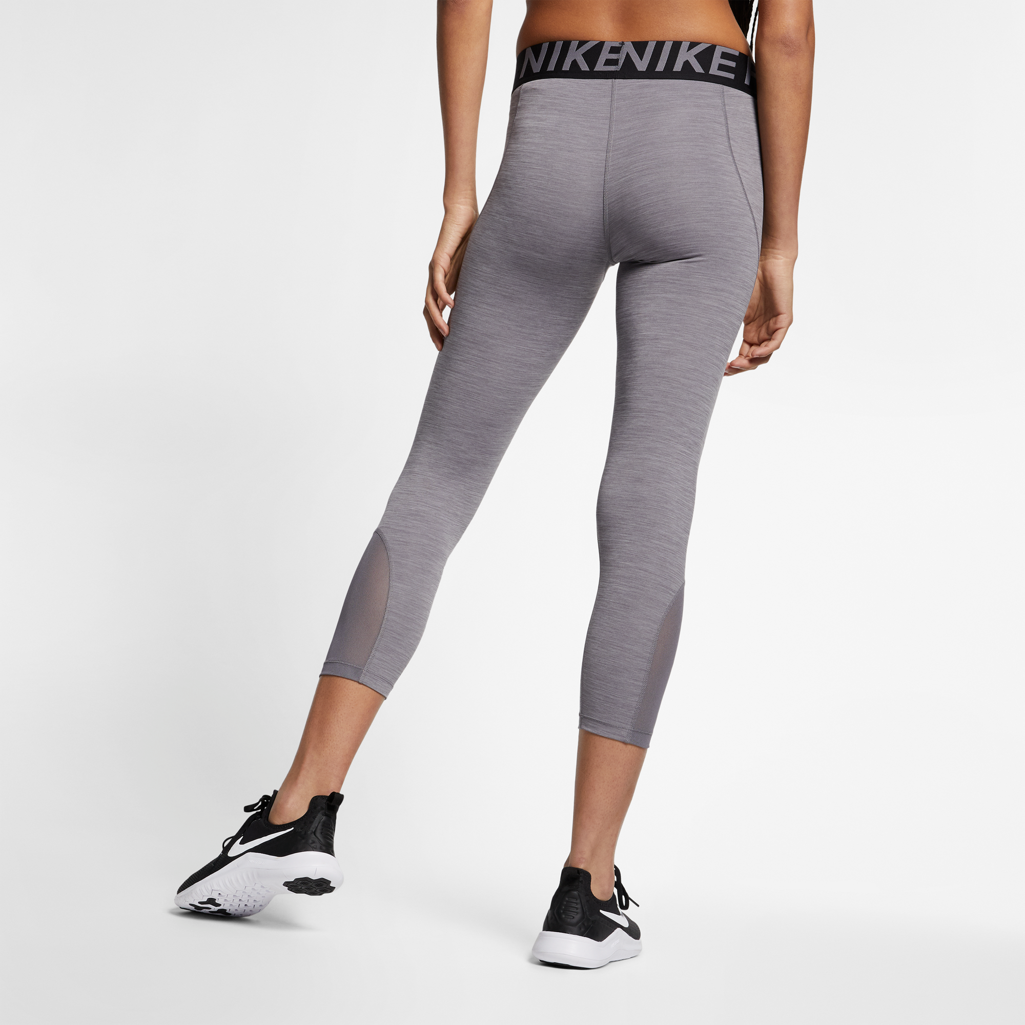 nike pro womens mid rise training tights