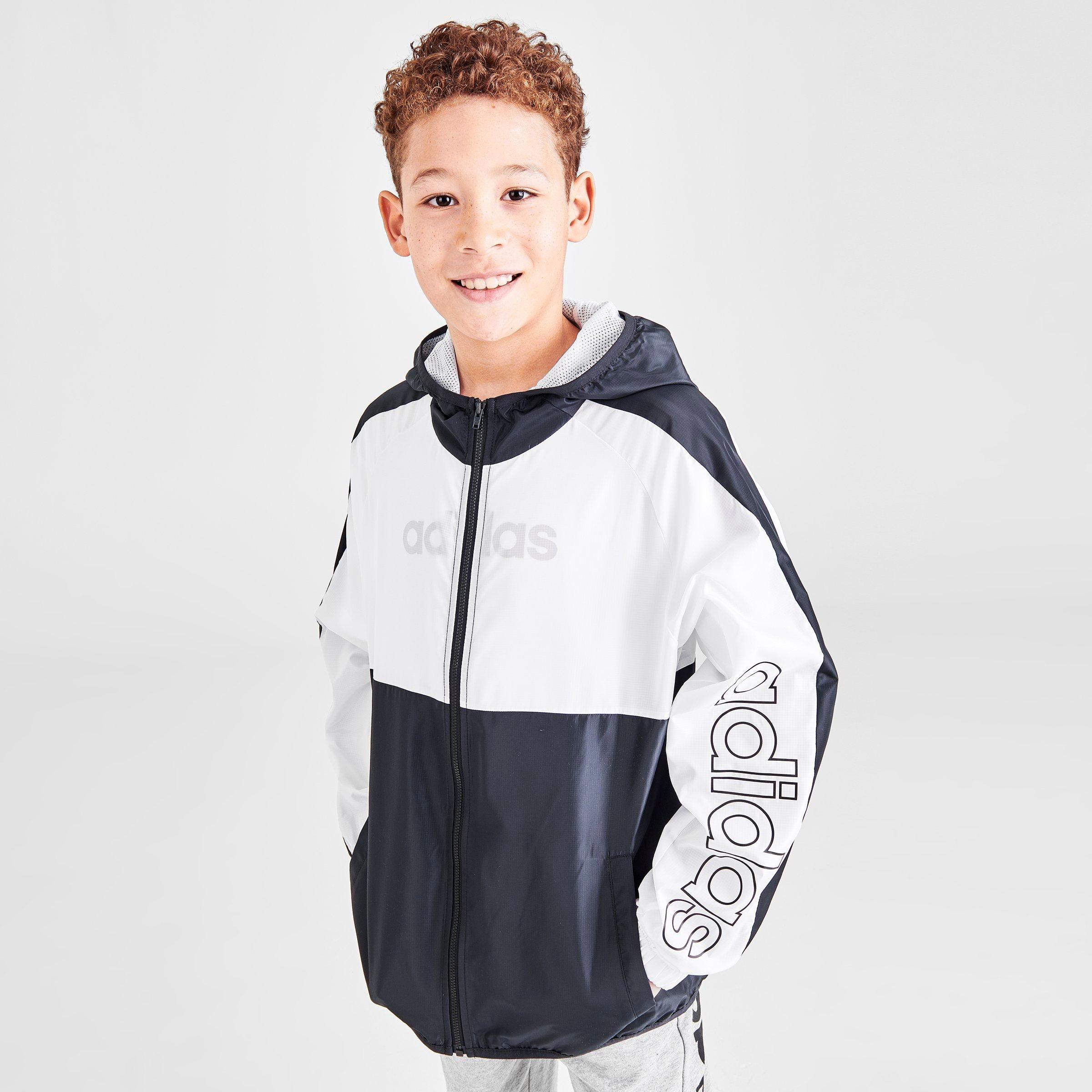 boys adidas zip up