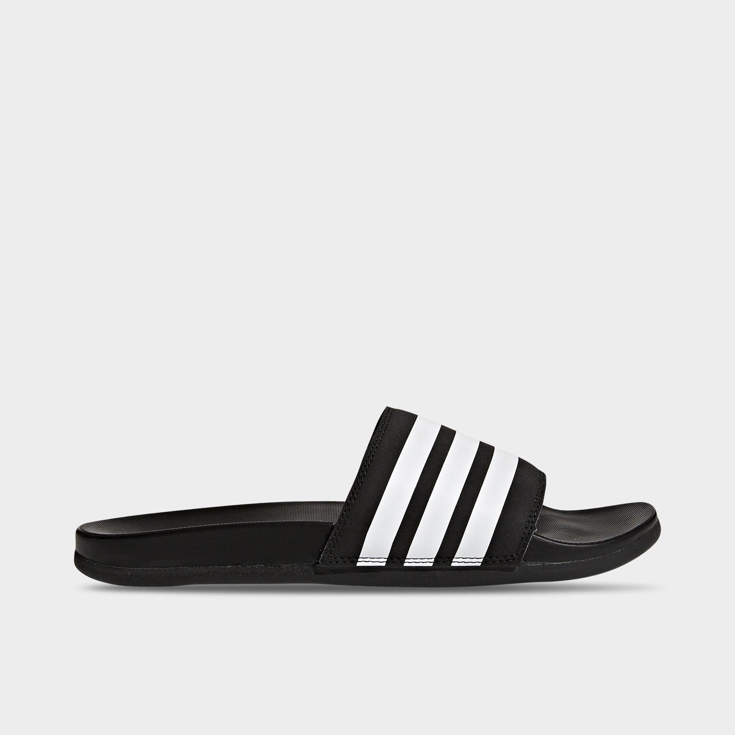adidas adilette cloudfoam plus men's slide sandals