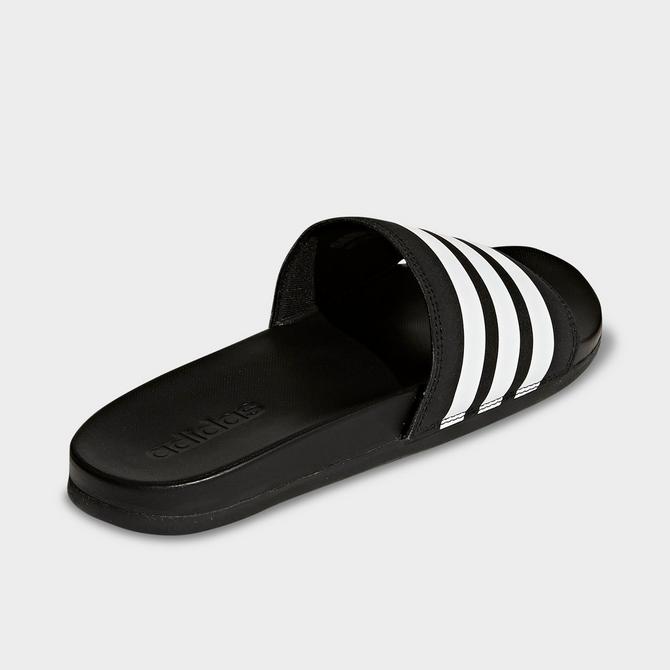 Men's adidas Adilette Cloudfoam Plus Slide Sandals Finish Line