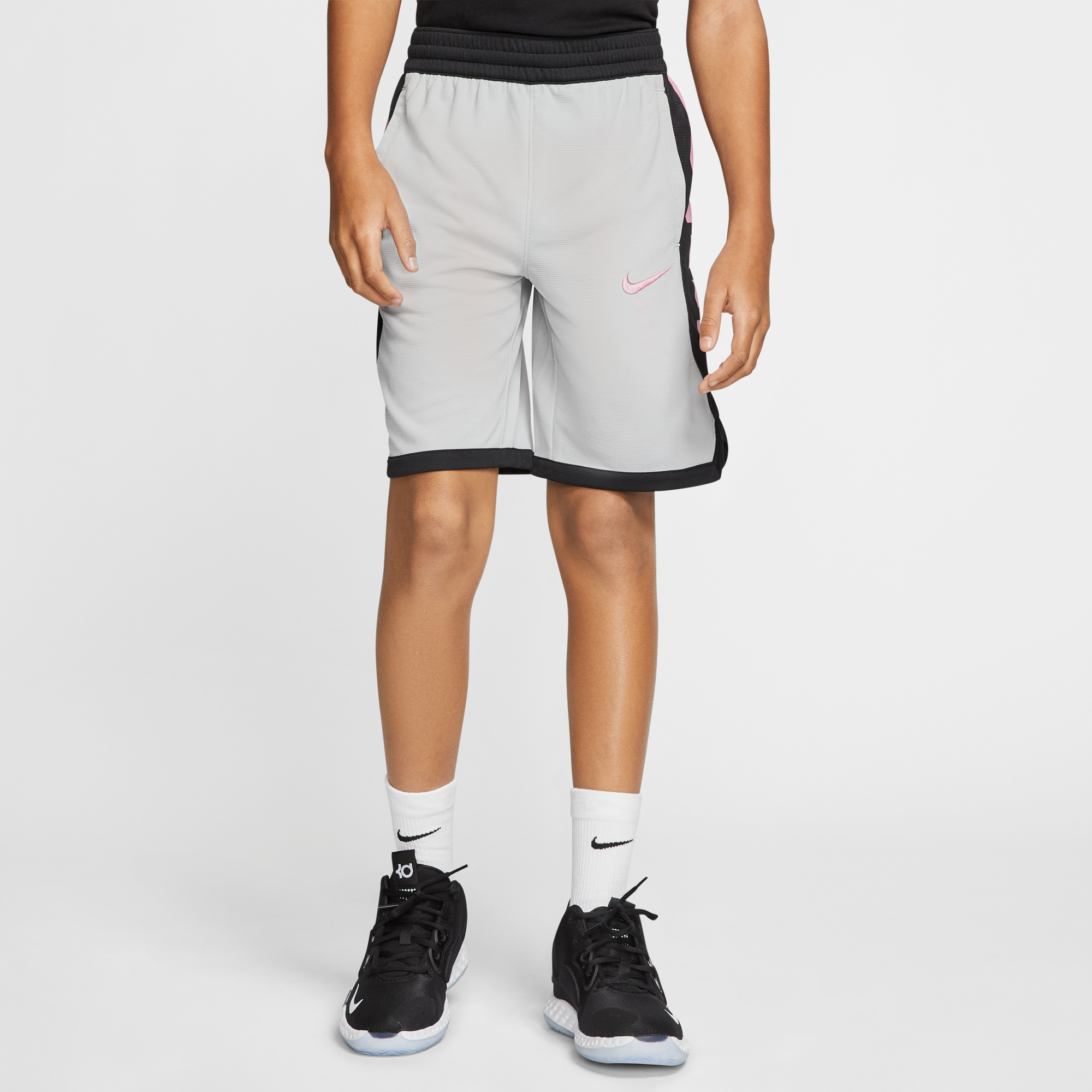 boys dri fit khaki shorts
