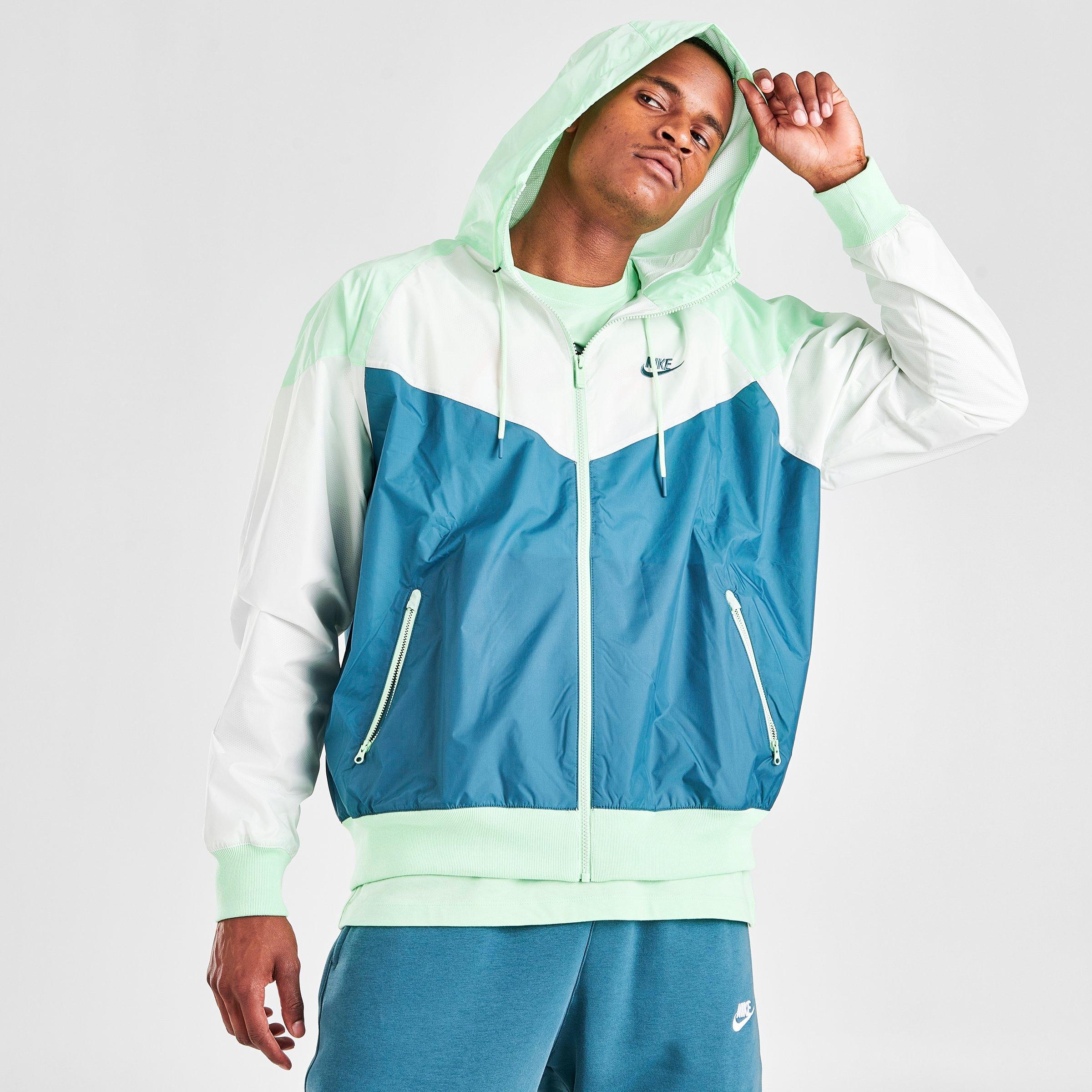 nike colour block windrunner jacket