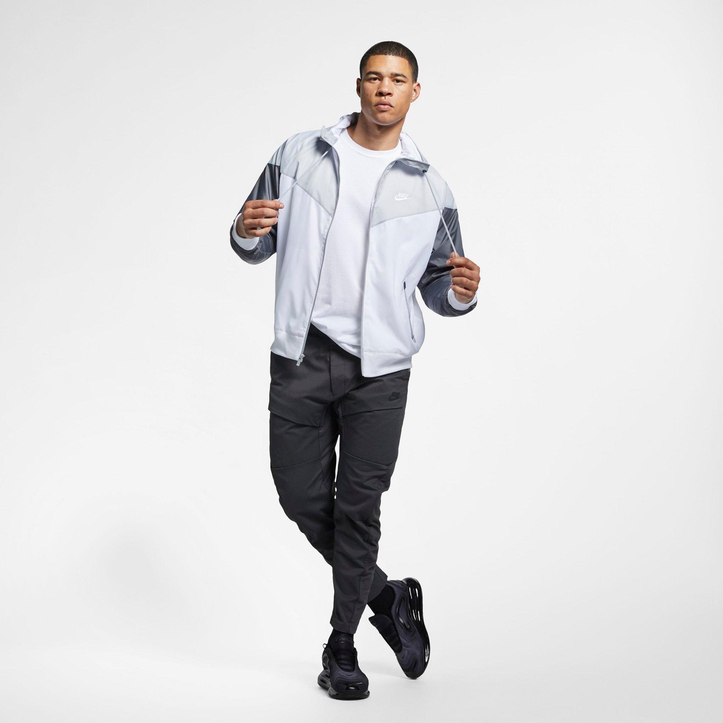 men's nike sportswear colorblock windrunner hooded jacket