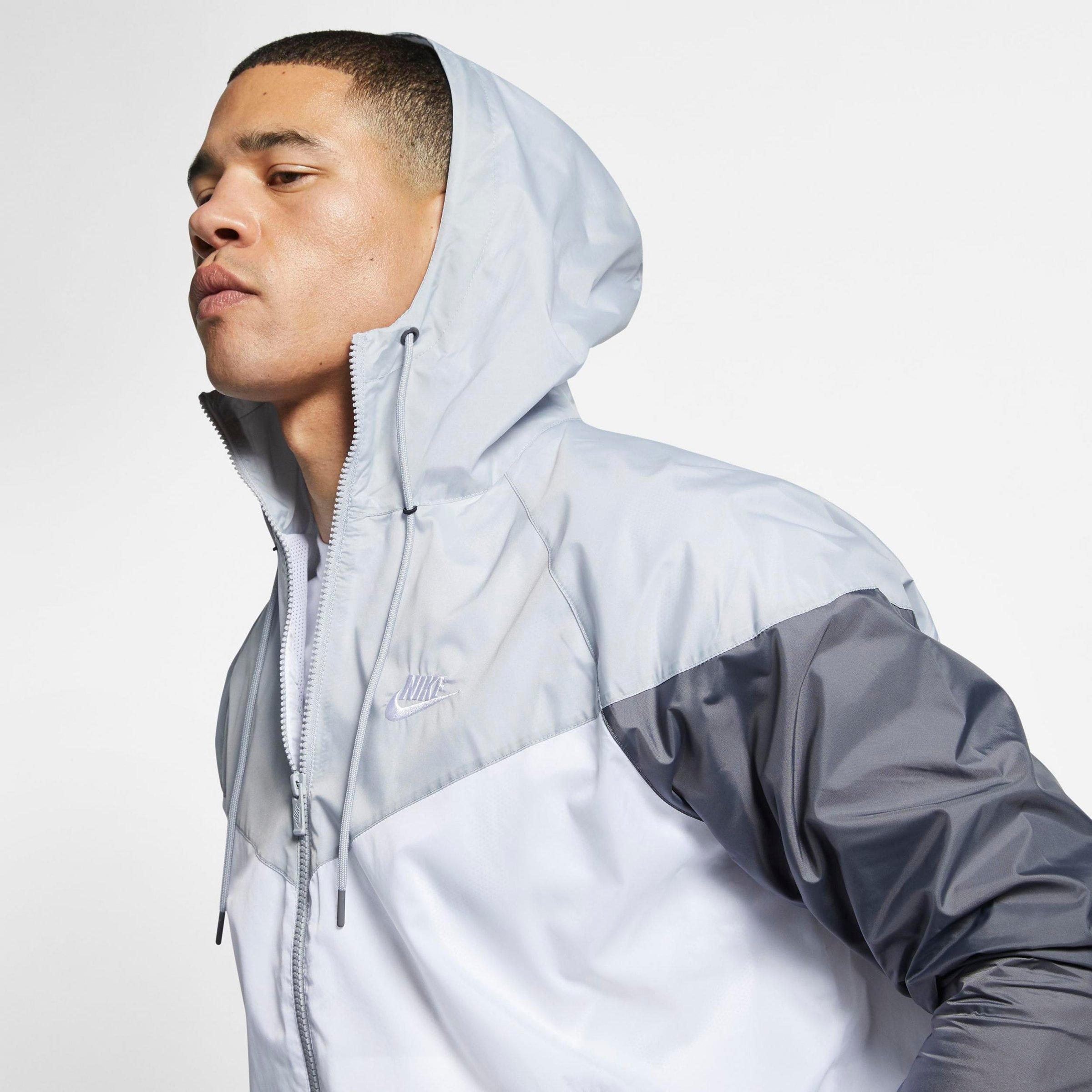 men's nike sportswear colorblock windrunner hooded jacket