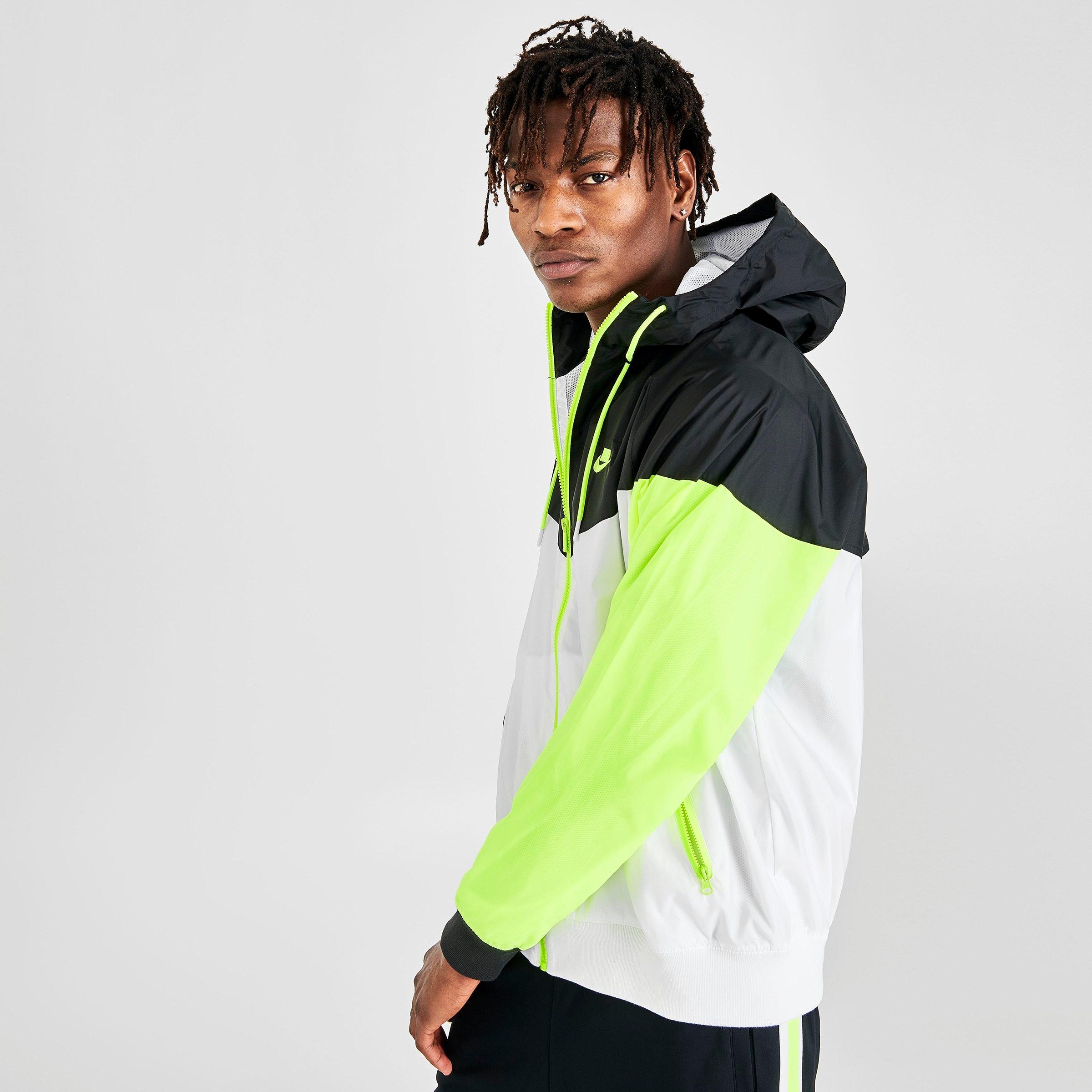 men's nike sportswear colorblock windrunner hooded jacket