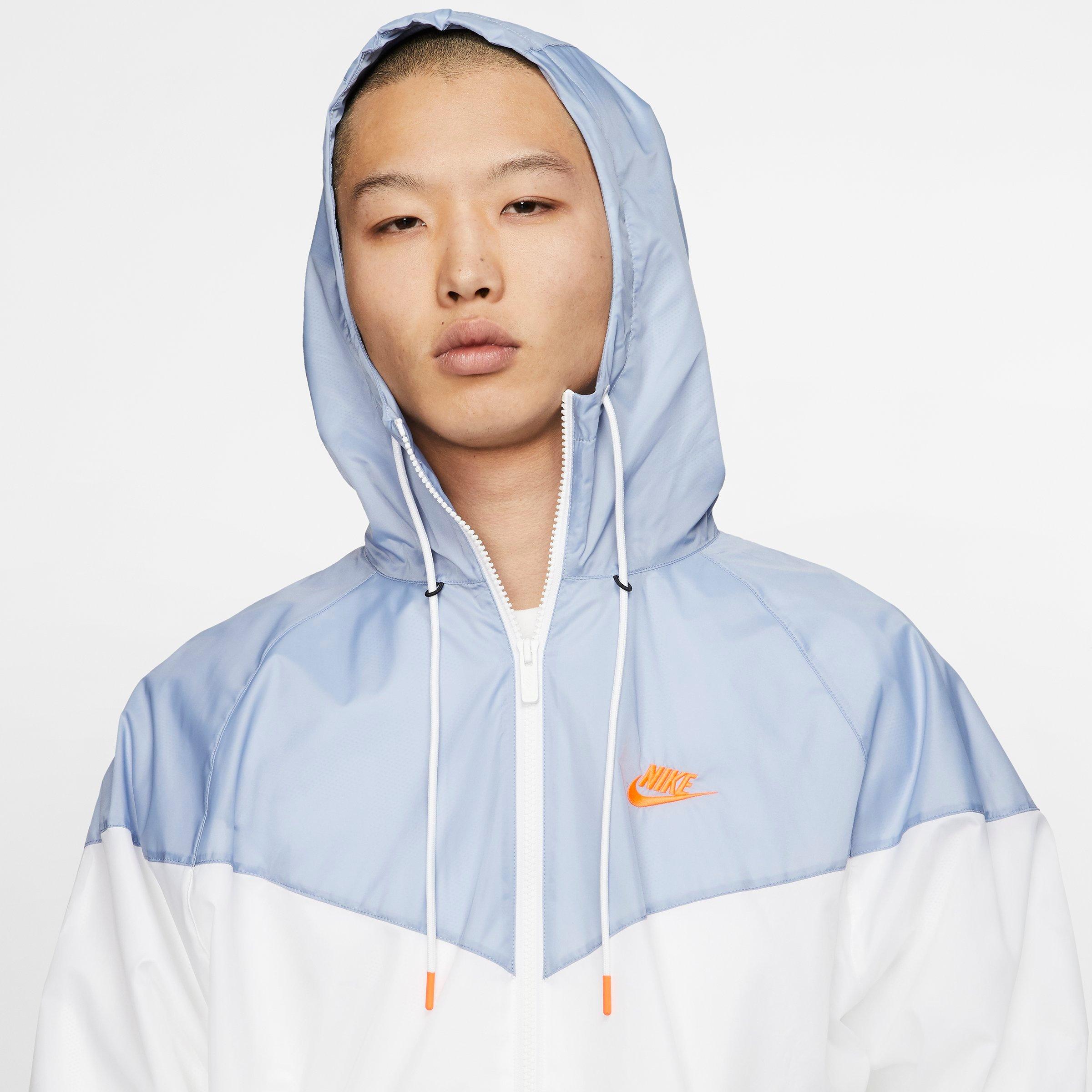 nike windrunner hooded jacket men's