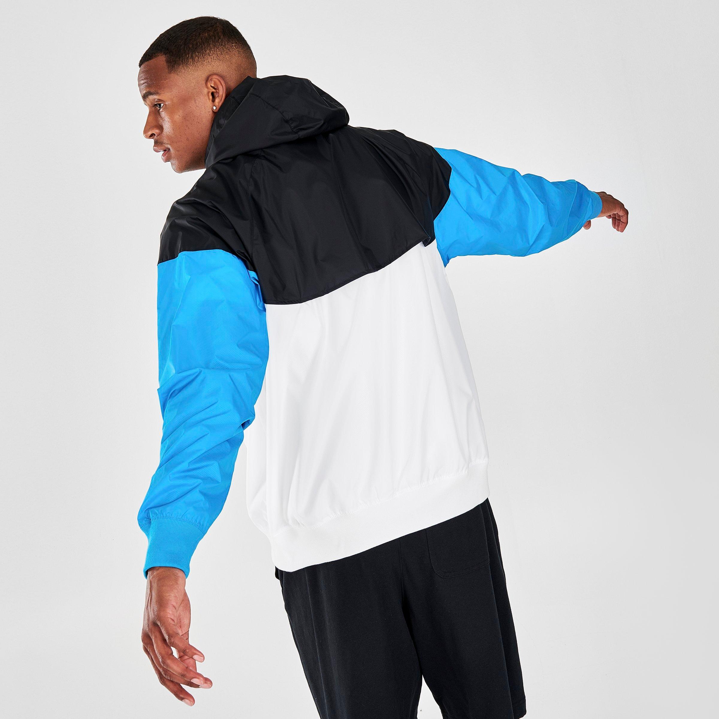 men's nike sportswear colorblock windrunner hooded jacket