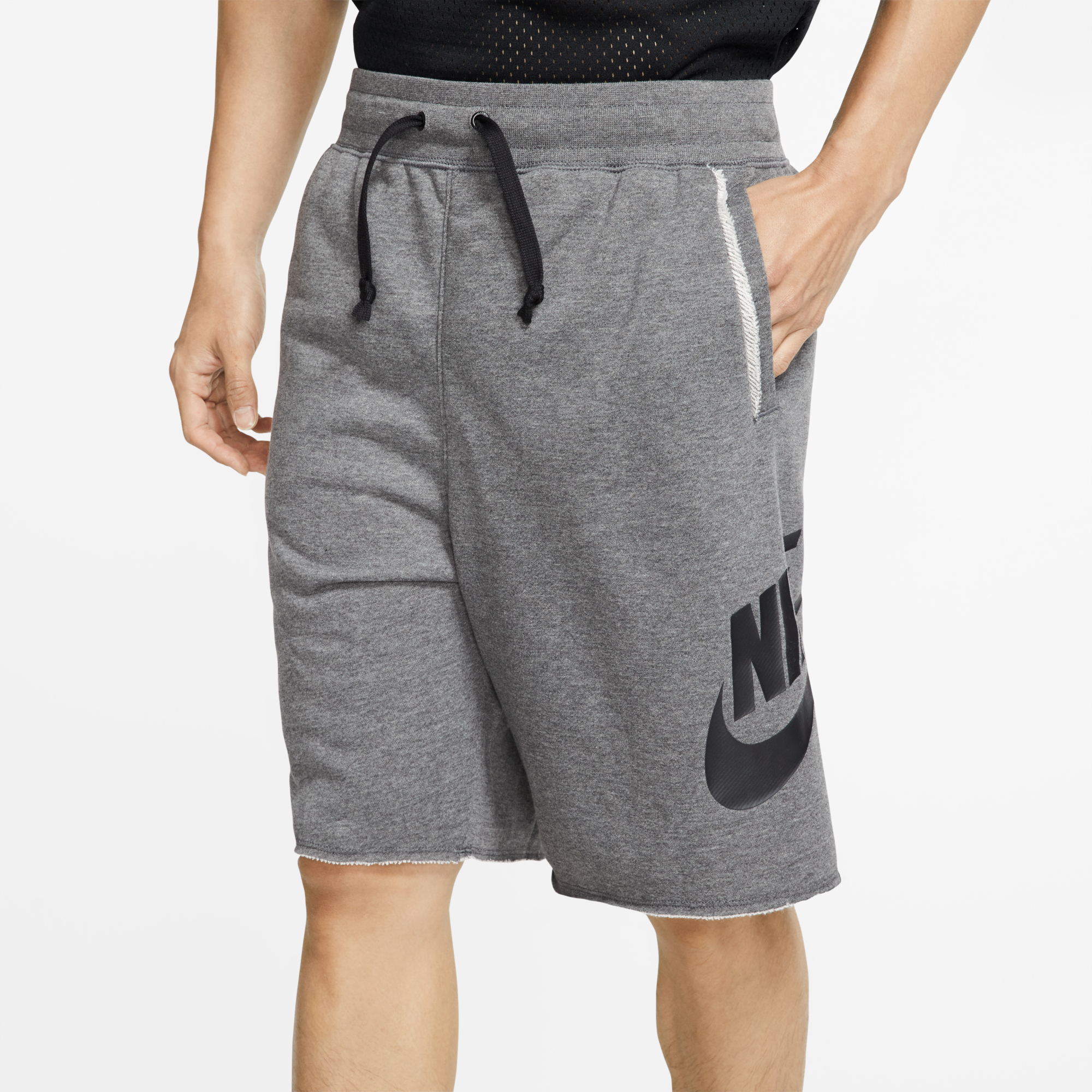 nike men's nsw alumni fleece tech short