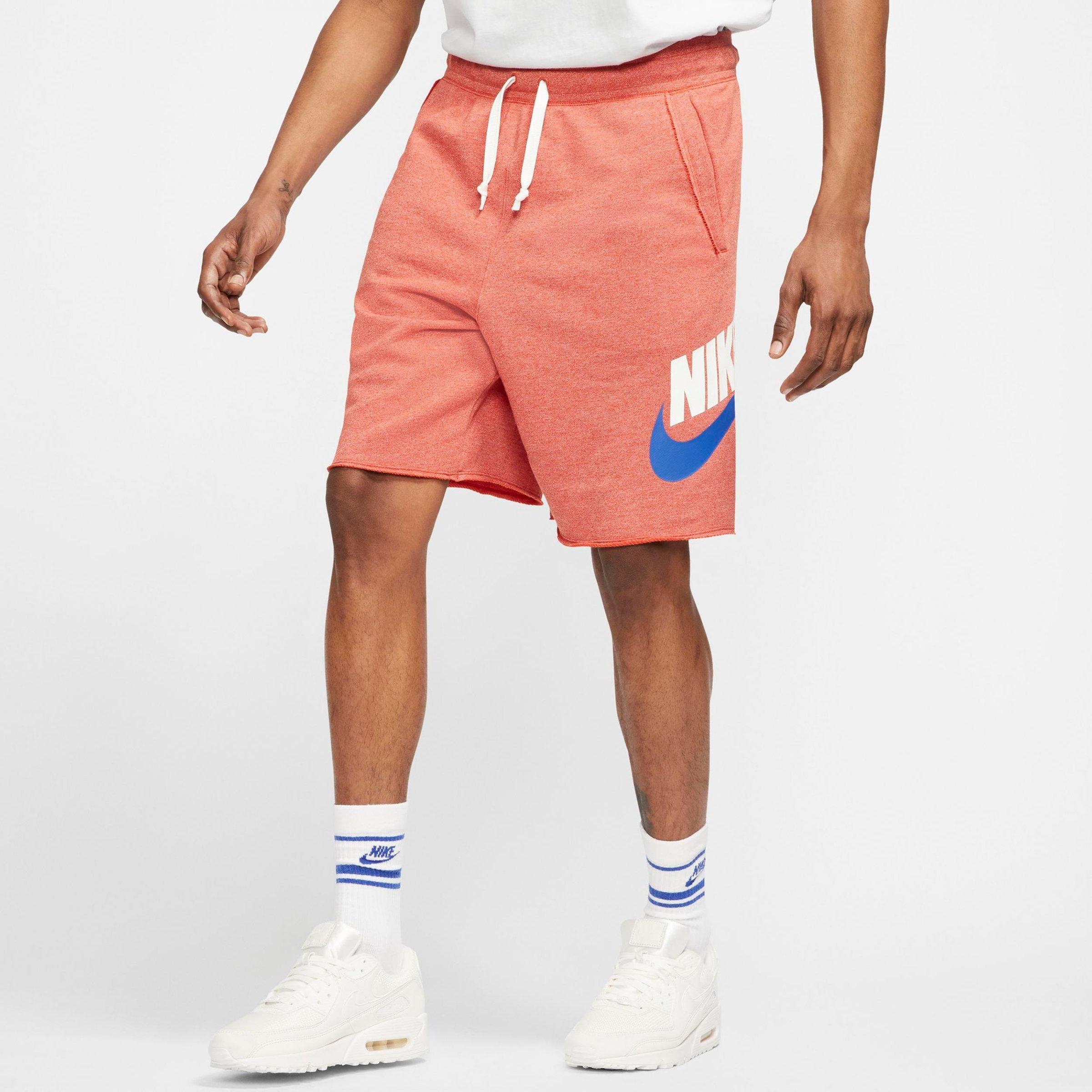 men's nike sportswear alumni fleece shorts