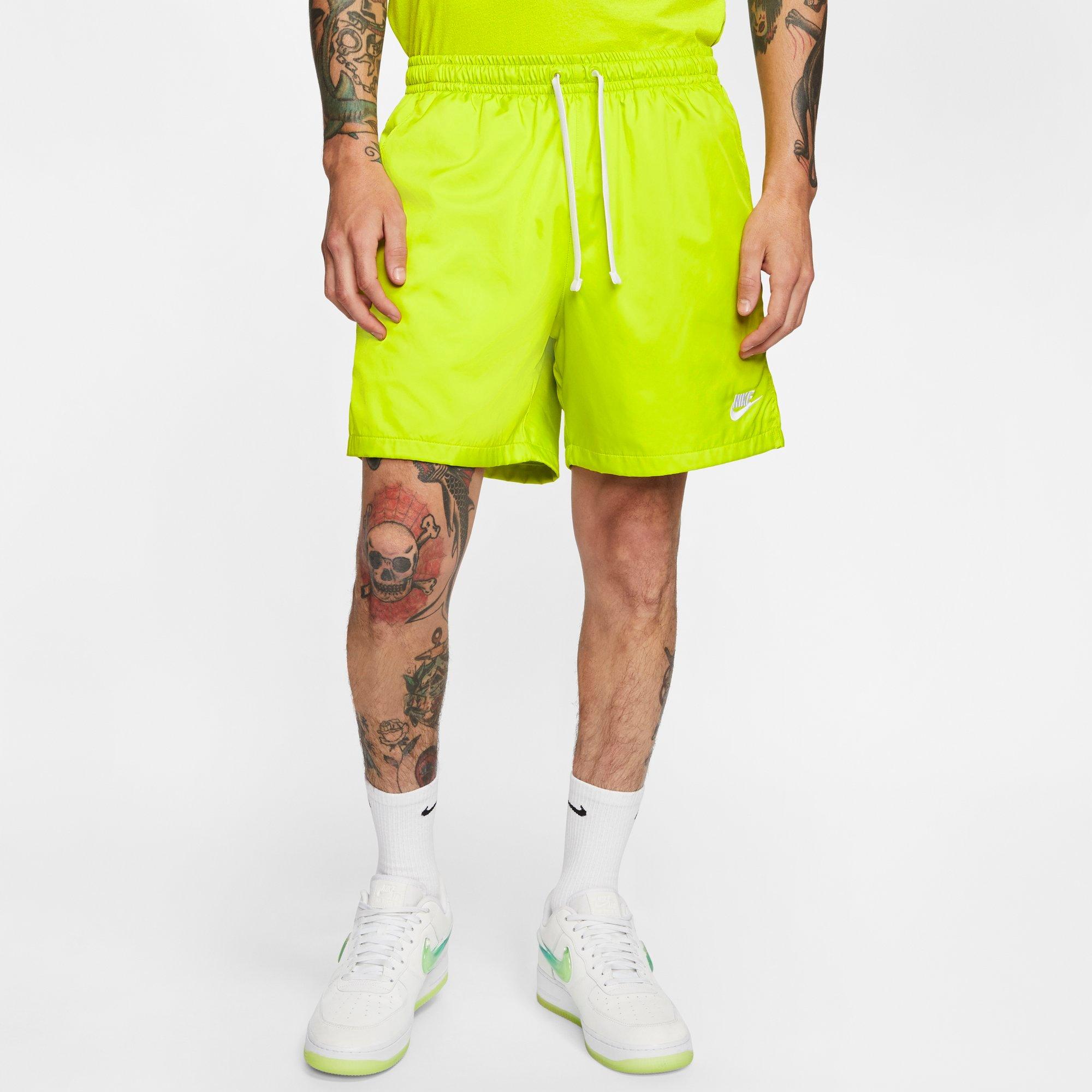 bright yellow nike shorts