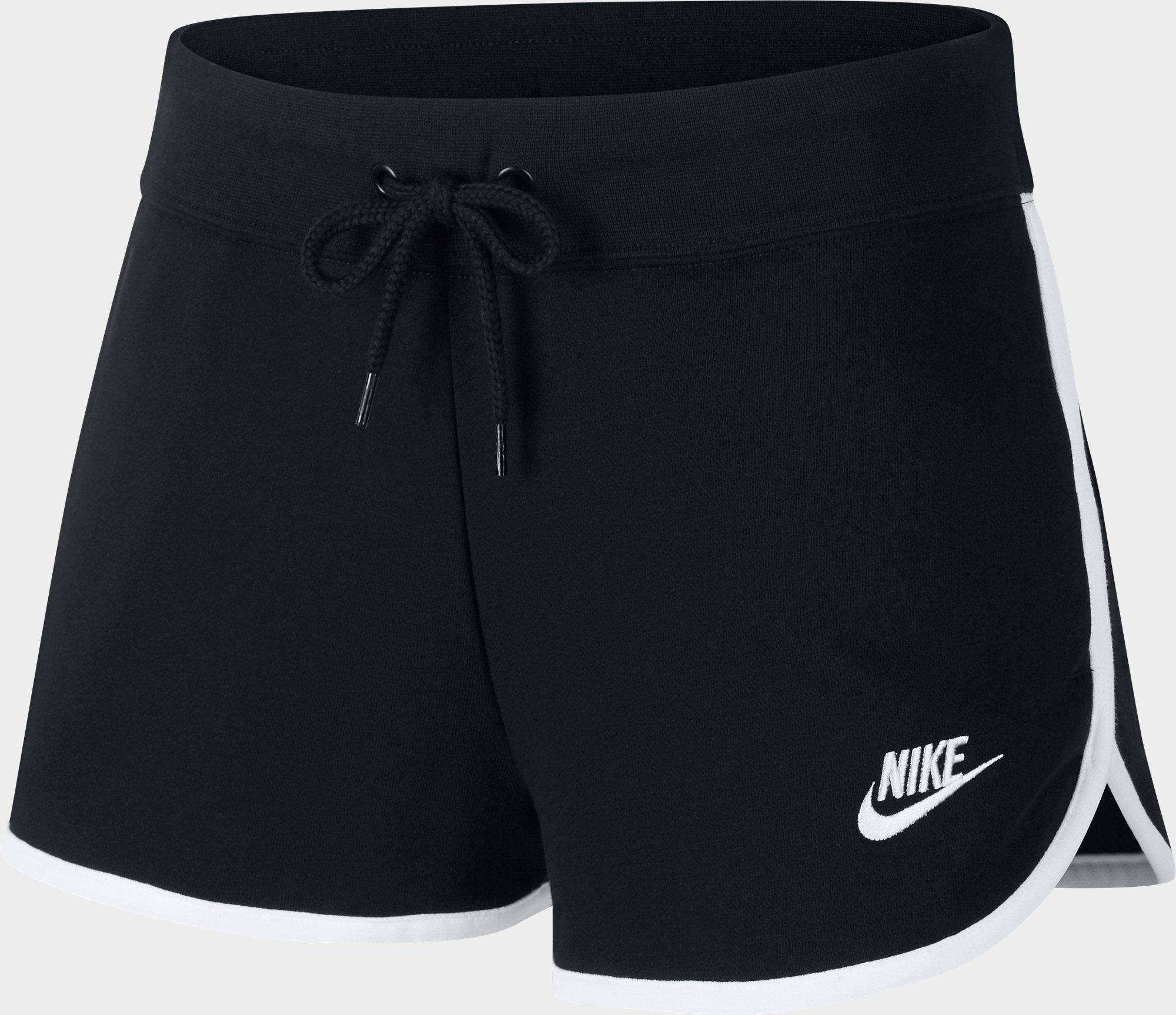 nike fleece shorts womens