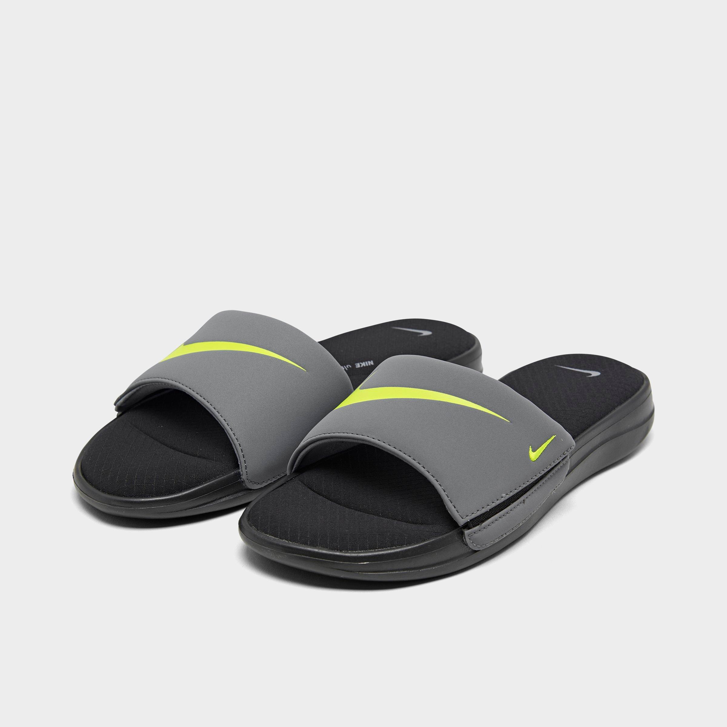 nike ultra comfort slide grey