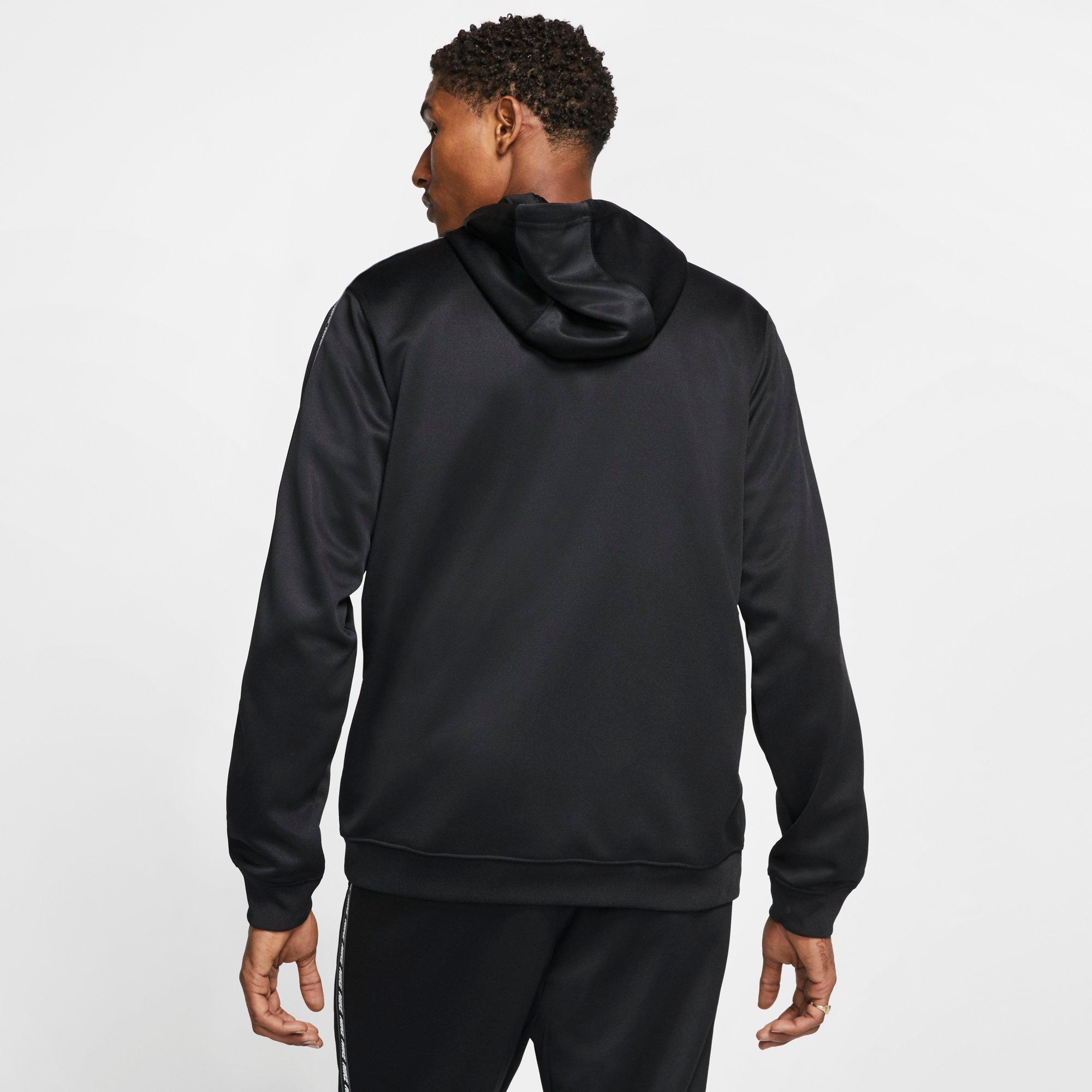 nike training poly full zip hoodie