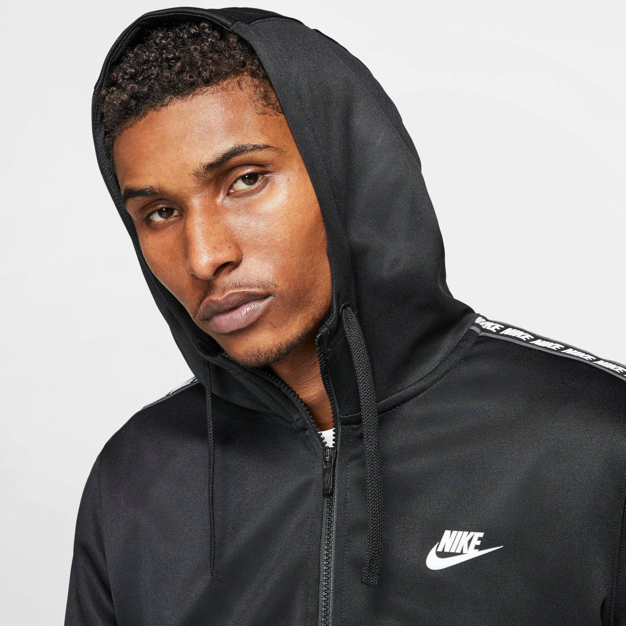 nike training poly full zip hoodie