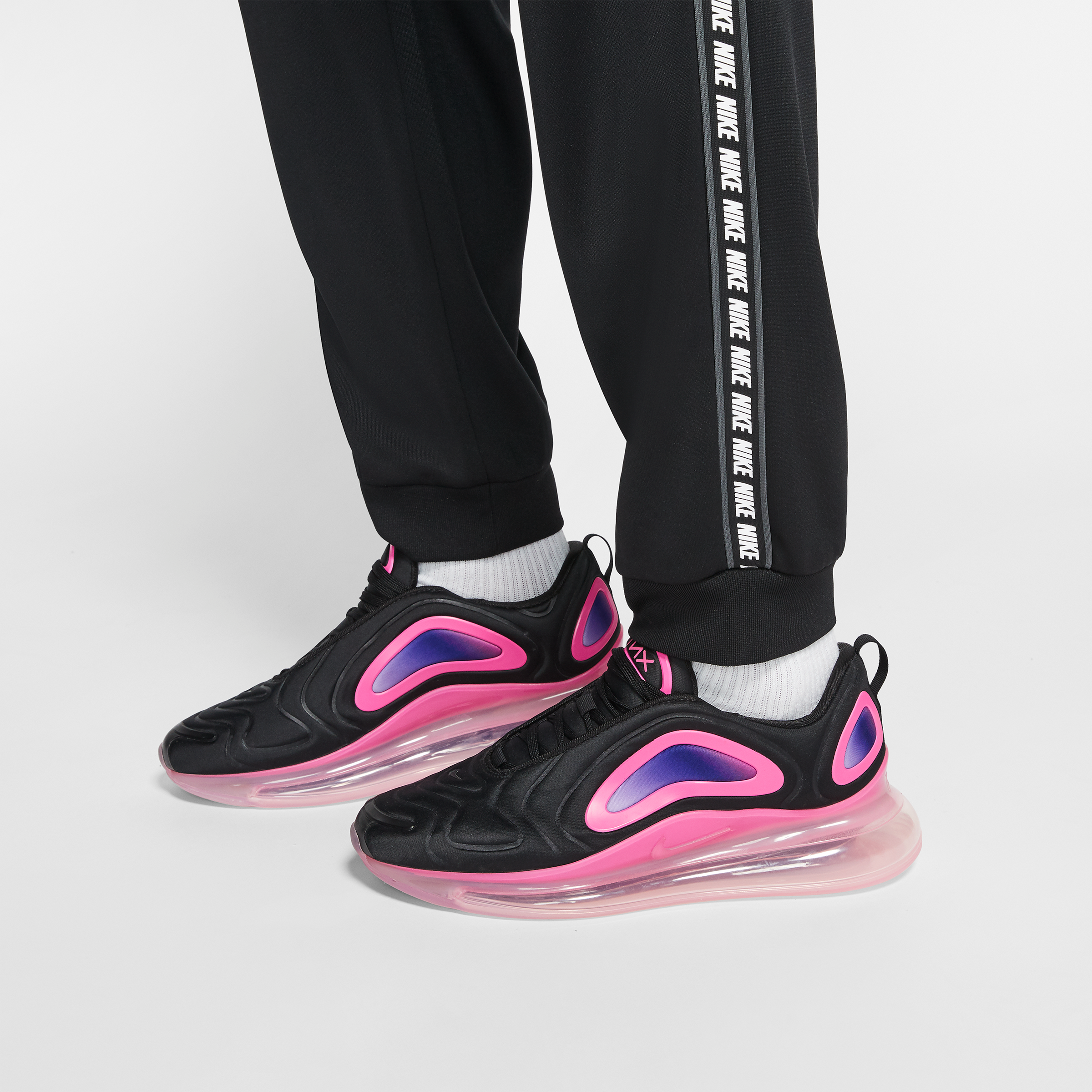 nike sportswear taped track pant