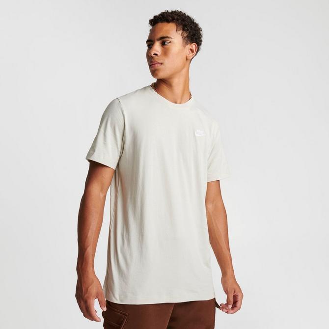 Nike NSW Club Tee Silver Pine/White - AR4997-352