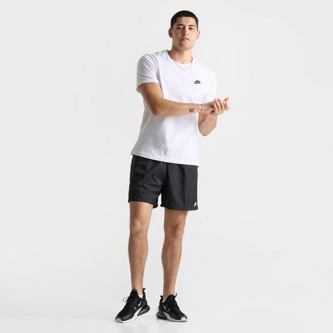 NIKE TEE SHIRT CLUB BLANC - TEE-SHIRT HOMME