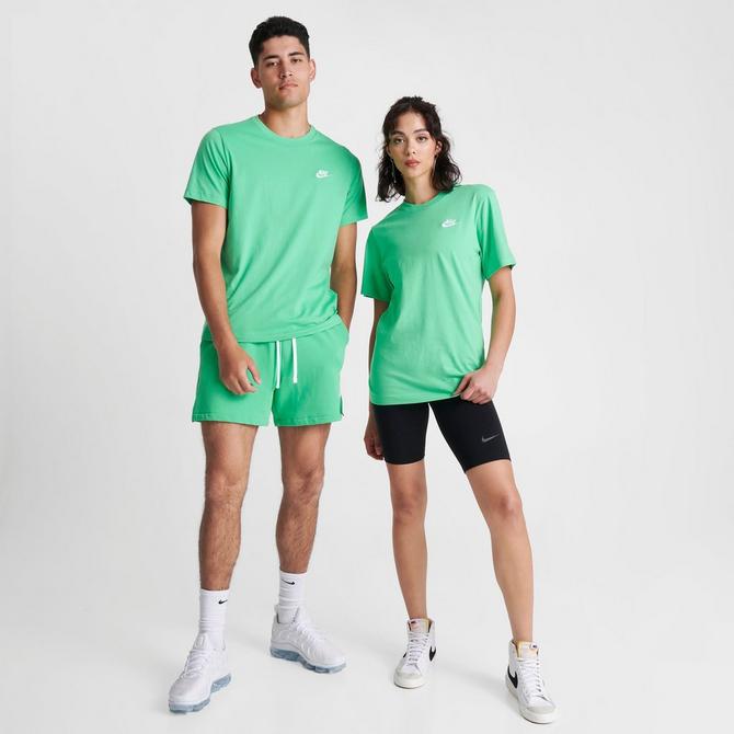 Nike - Men - Club+ Multi-Logo Tee - Spring Green - Nohble