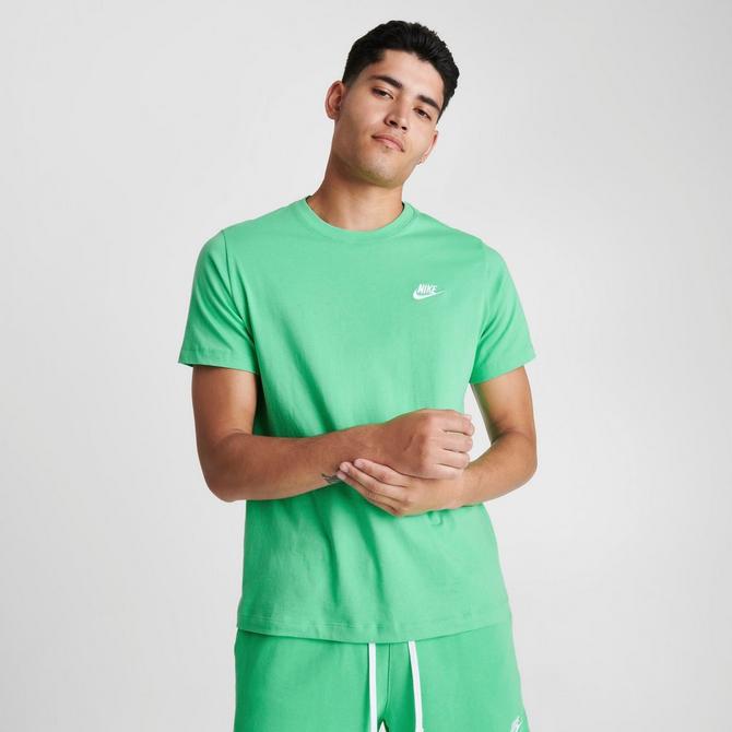 Nike t best sale shirt lime green