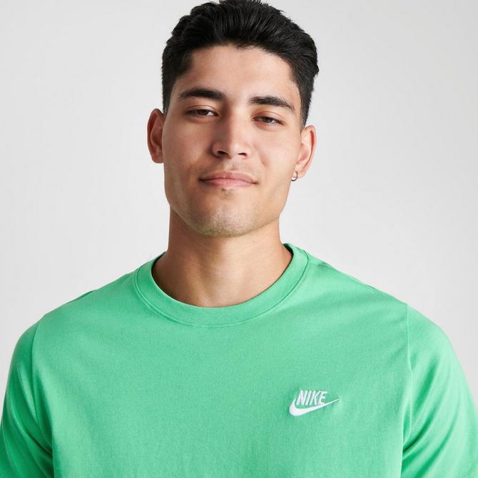 Aqua green best sale nike shirt