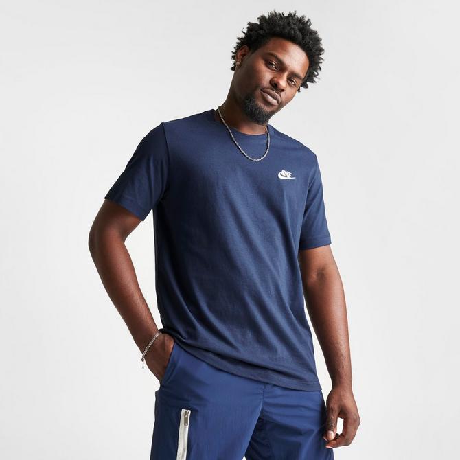 Men's Nike Sportswear Club Logo T-Shirt, Medium, Pinksicle