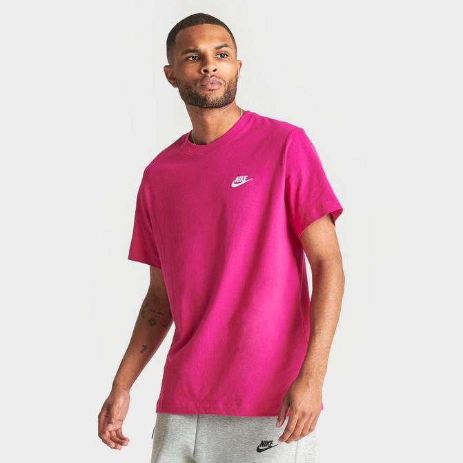 dark pink nike shirt