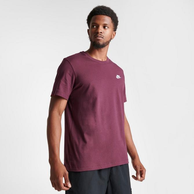 Nike t shirt bordeaux hot sale