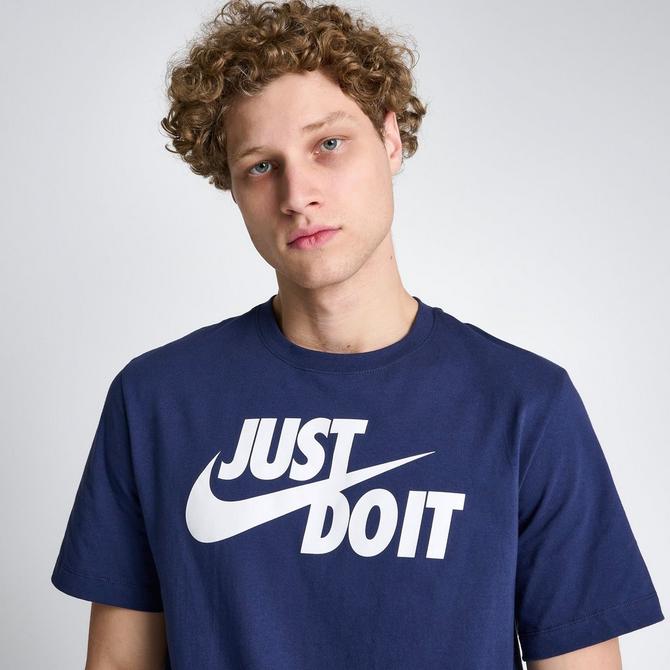 Nike swoosh outlet t shirt mens