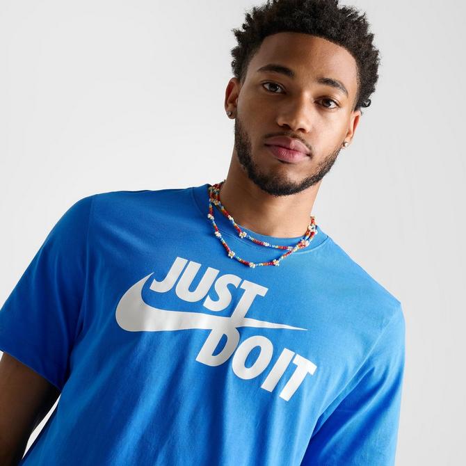 Men s Nike Sportswear Just Do It Swoosh T Shirt Finish Line