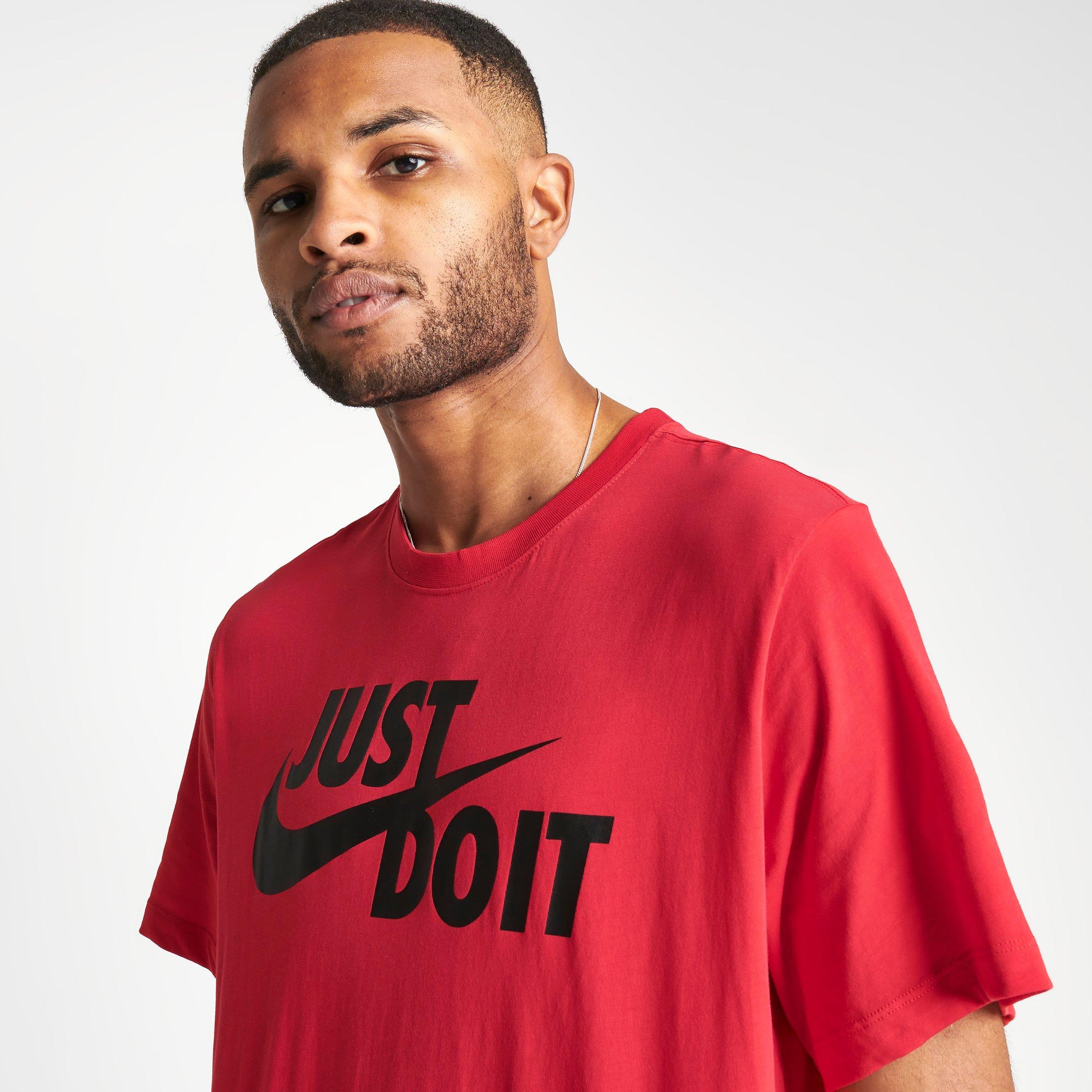 nike shirts red and black